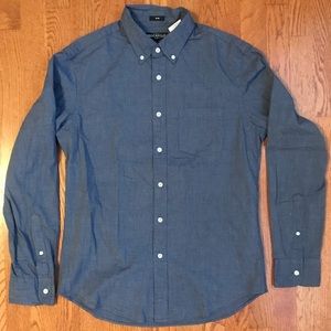 J. Crew Factory Blue Dress Shirt